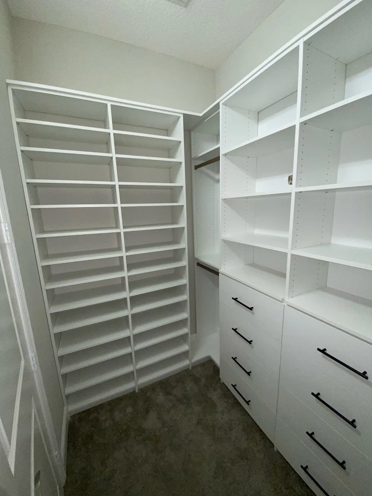 Custom closet project — The Tailored Closet of North Tampa