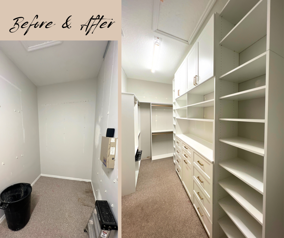 Custom closet project — The Tailored Closet of North Tampa