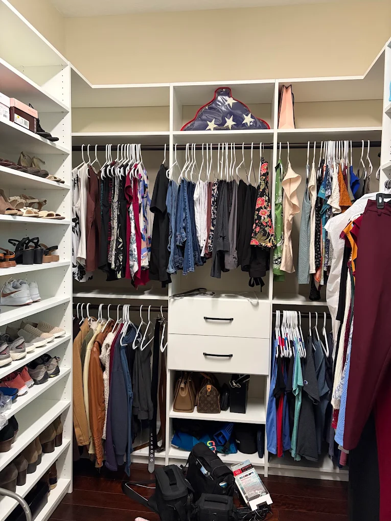Custom closet project — The Tailored Closet of North Tampa