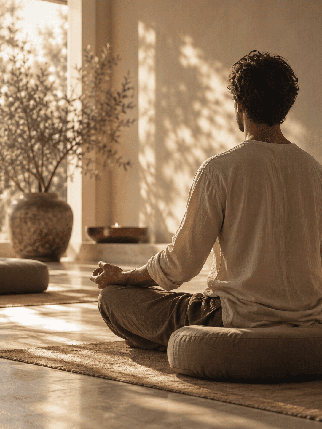 Espacio de meditación en SURIANA, Bogotá