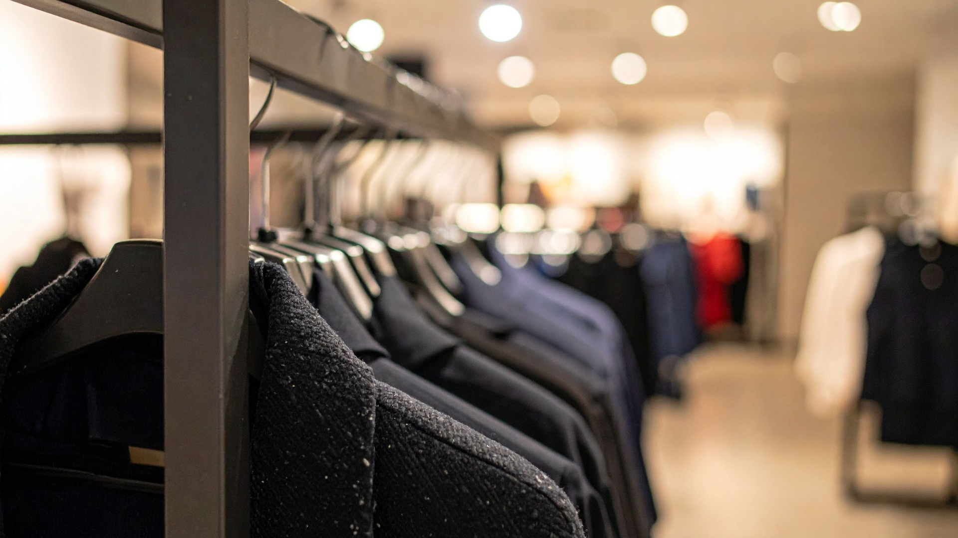 Clothing Rack with Apparel 