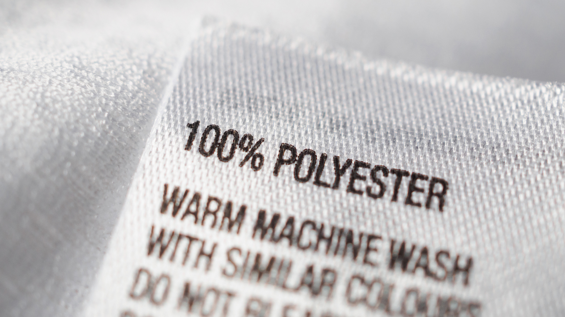 Fabric with Clothing label