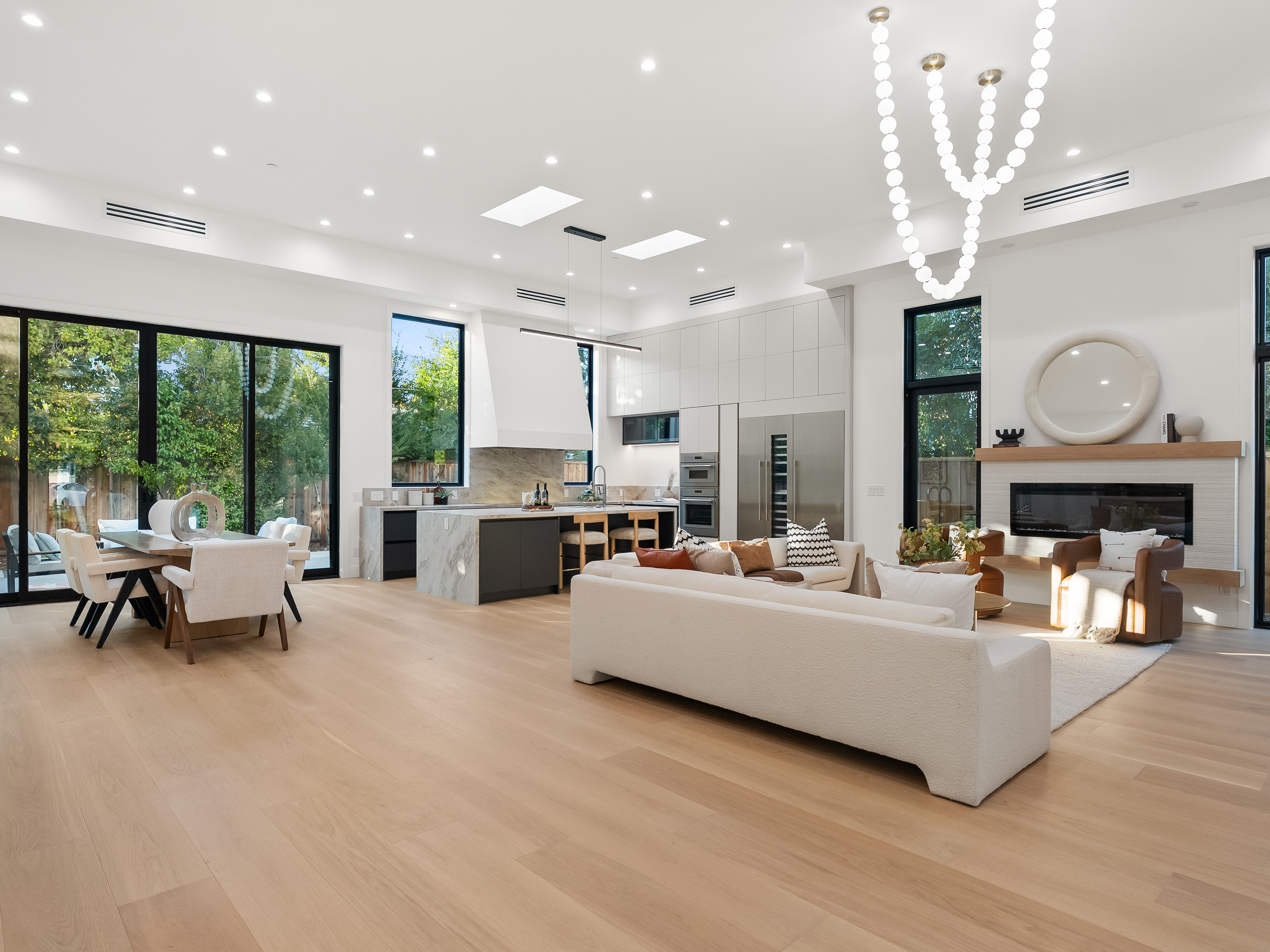 Palo Alto luxury estate exterior