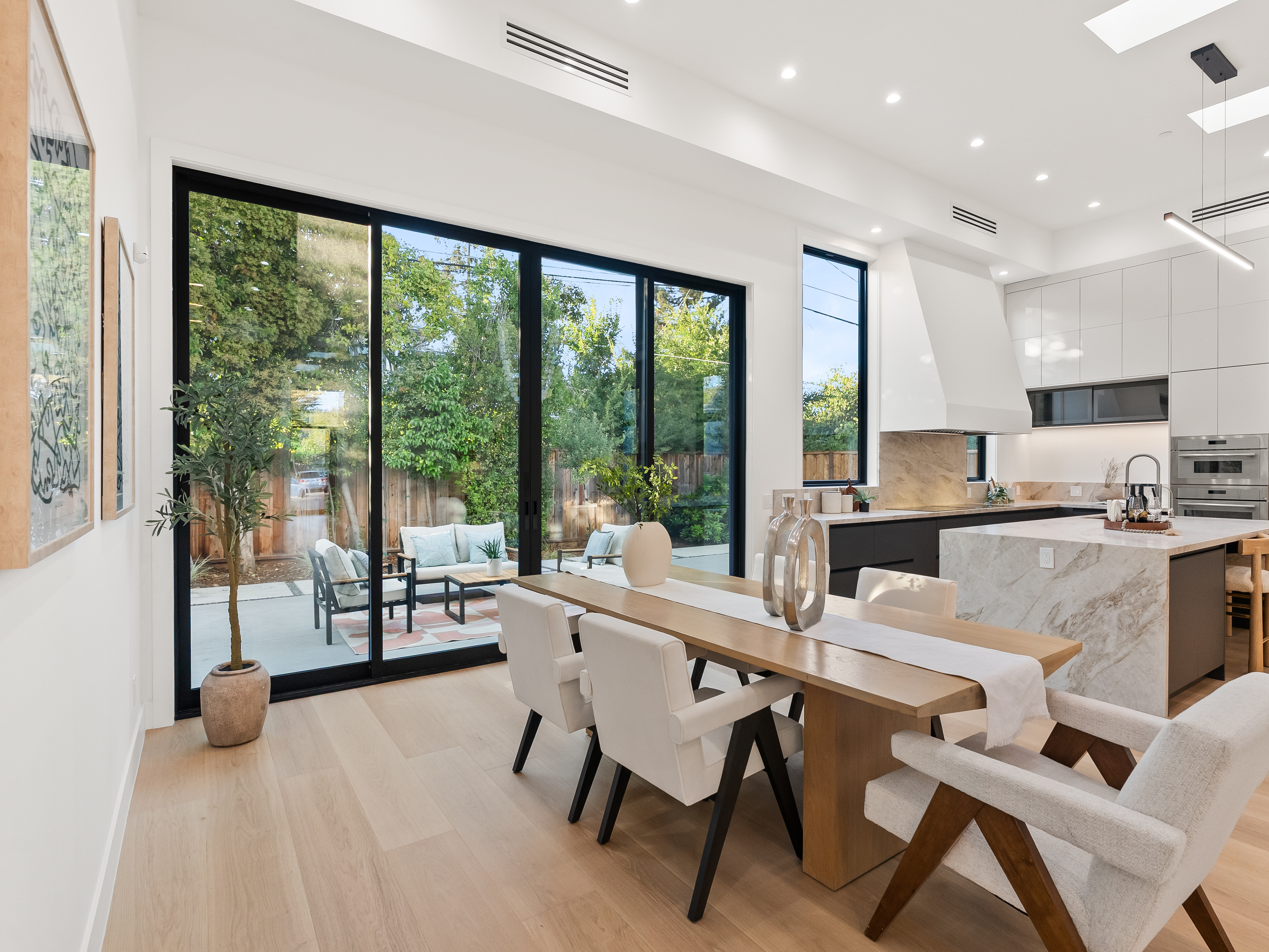 Palo Alto luxury estate view