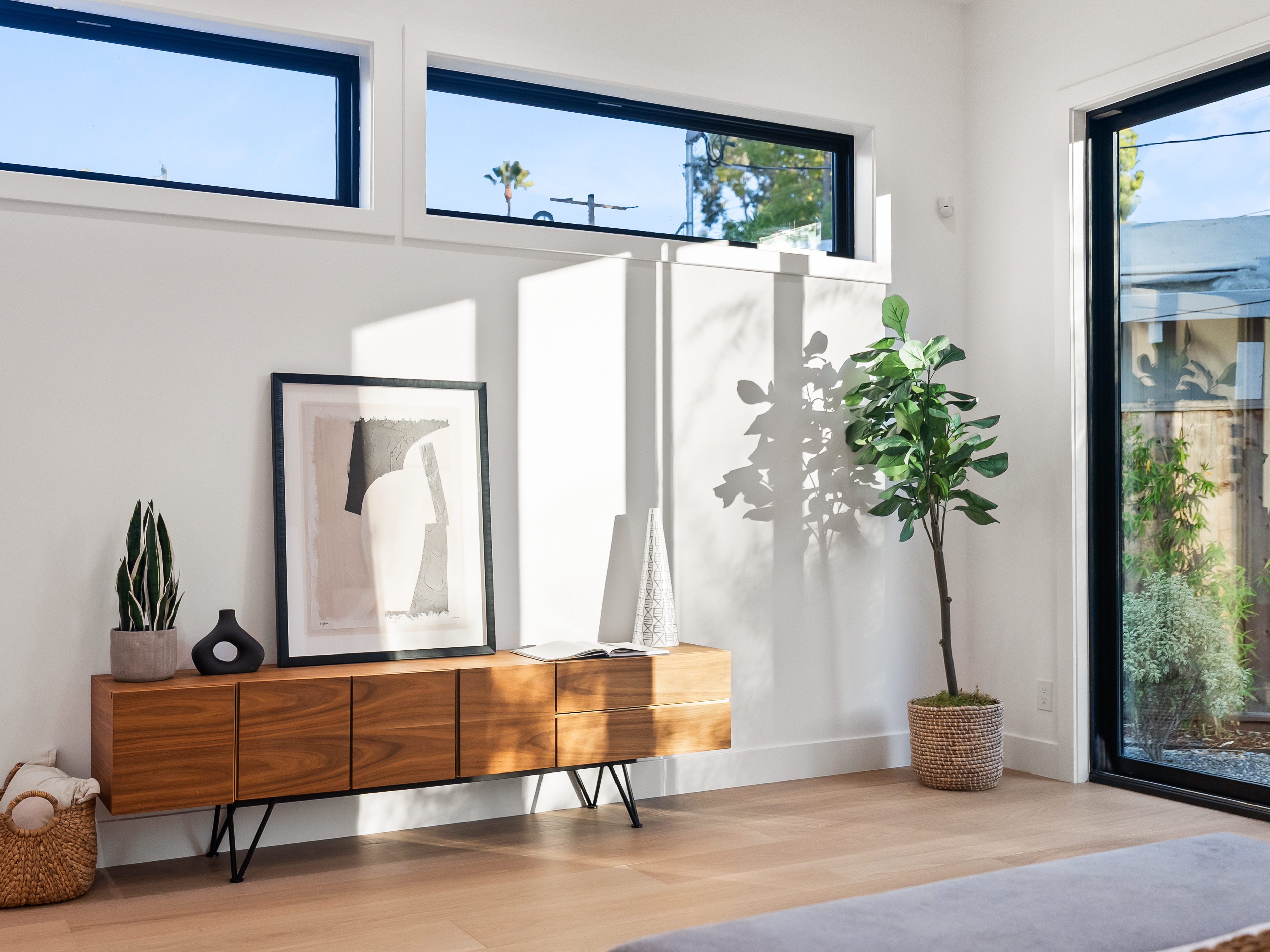 Palo Alto luxury estate living room