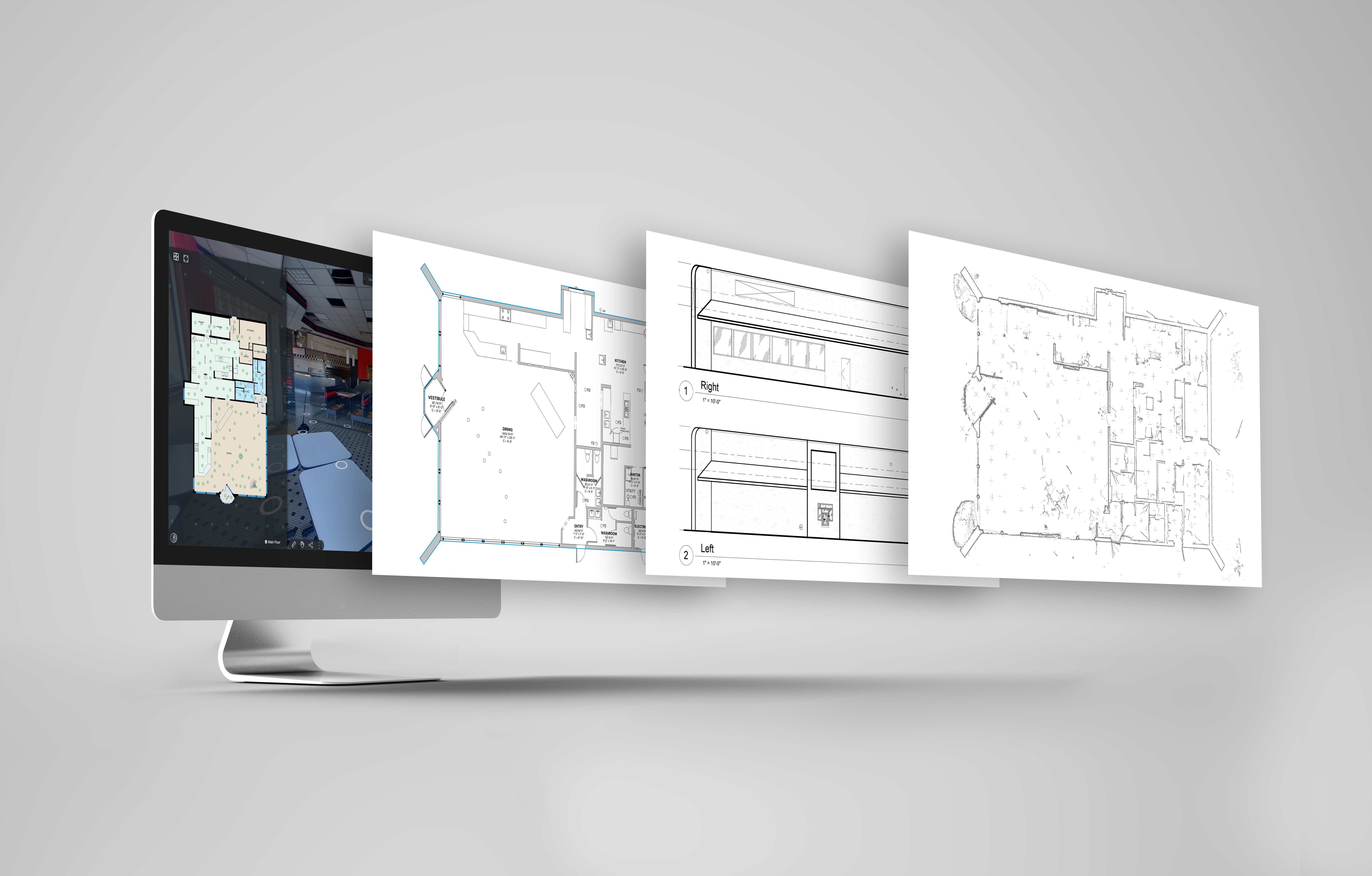 iGUIDE screen and floor plan documentation example