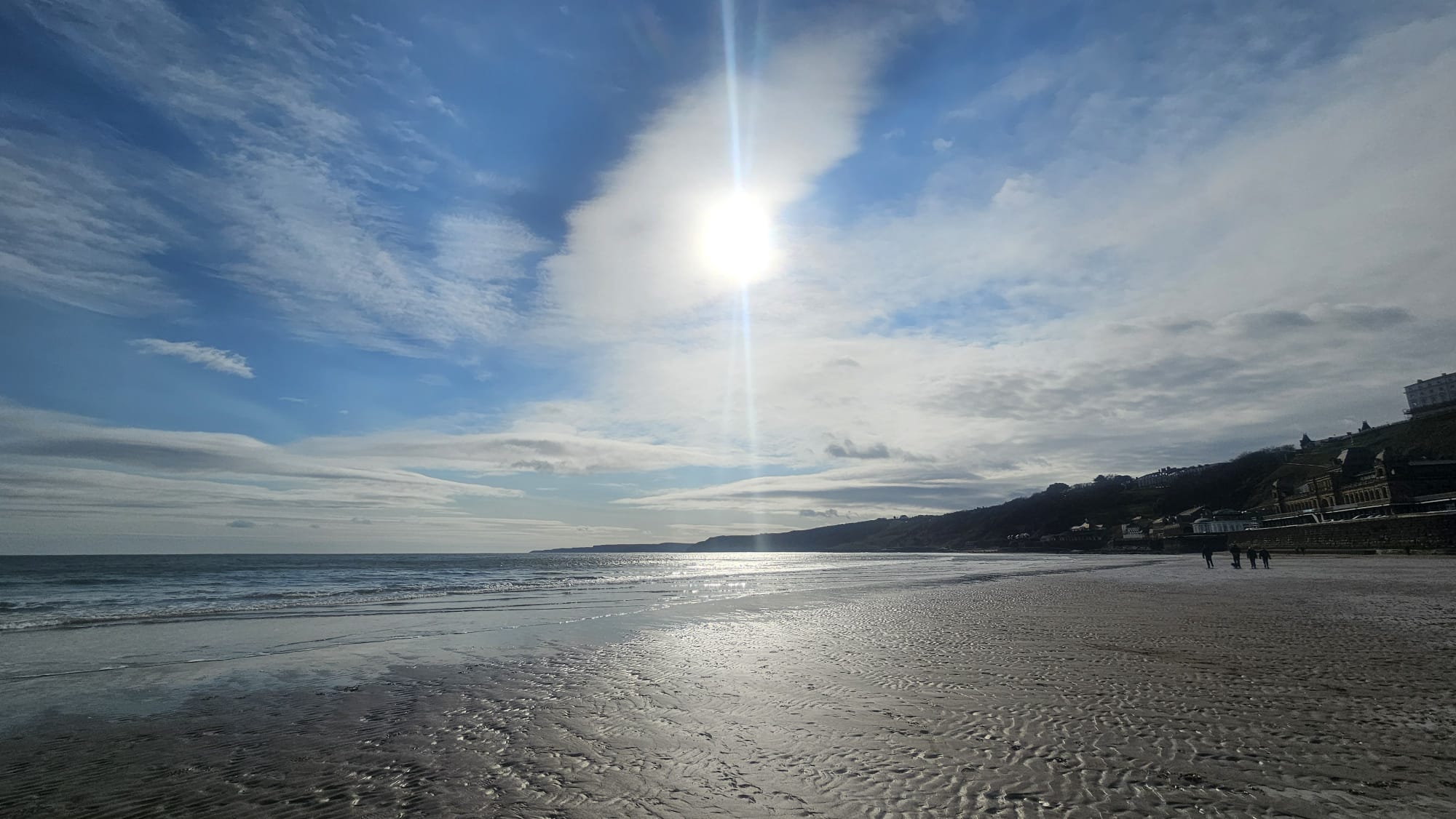 South Bay, Scarborough. March 2026. Barbara Payman.