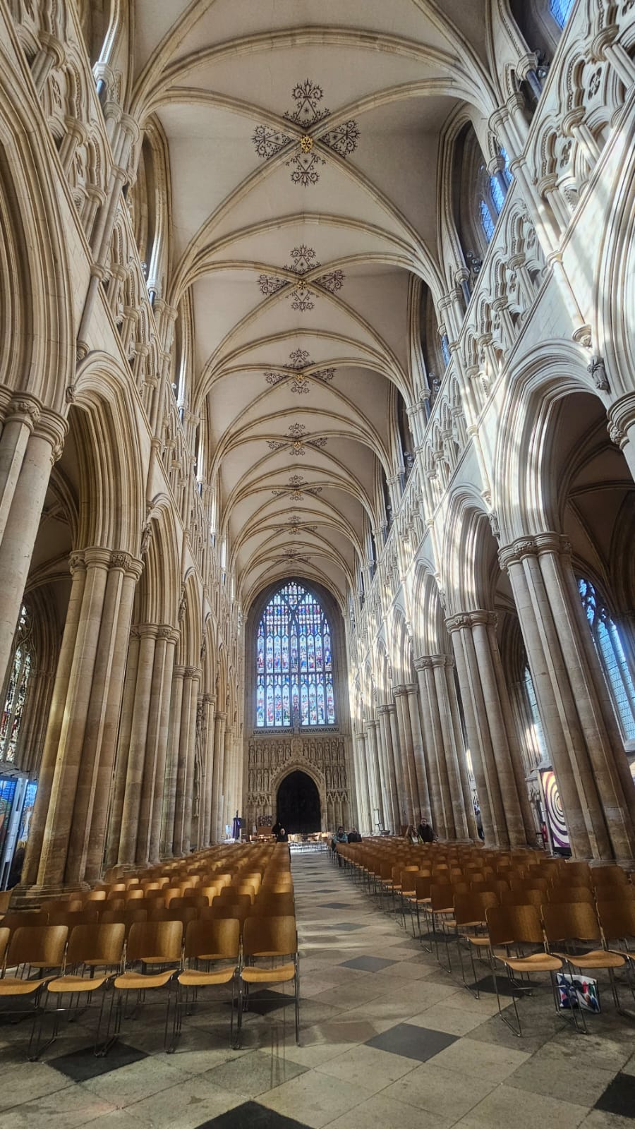 Beverley Minster. Main nave. March 2026. Barbara Payman. Beverley Minster. Main nave. March 2026. Barbara Payman.