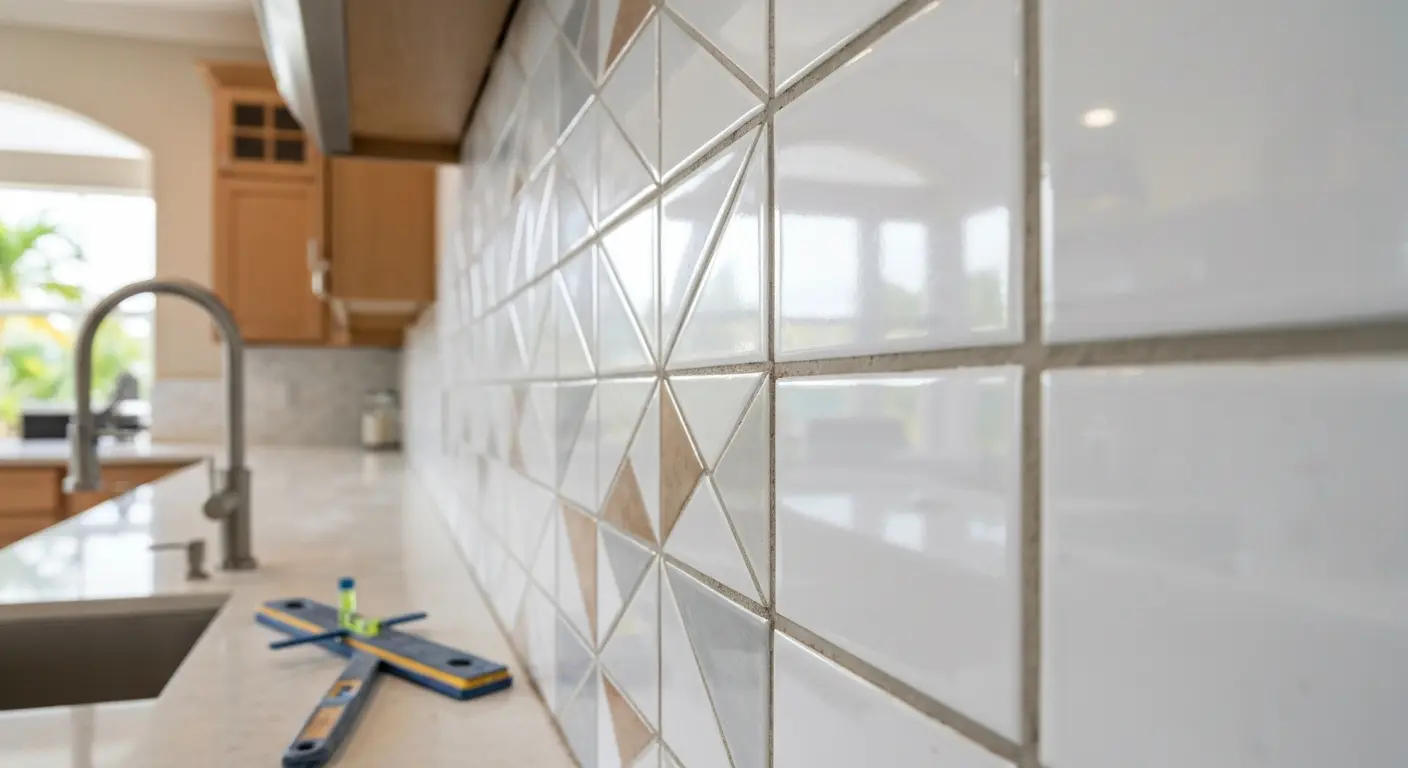 Kitchen backsplash tile