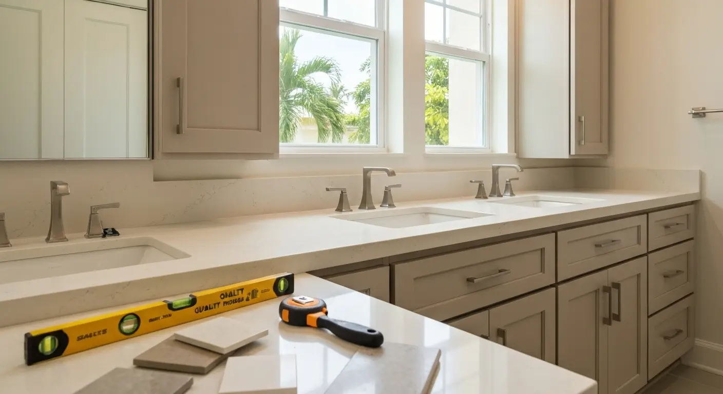 Vanity and countertop replacement