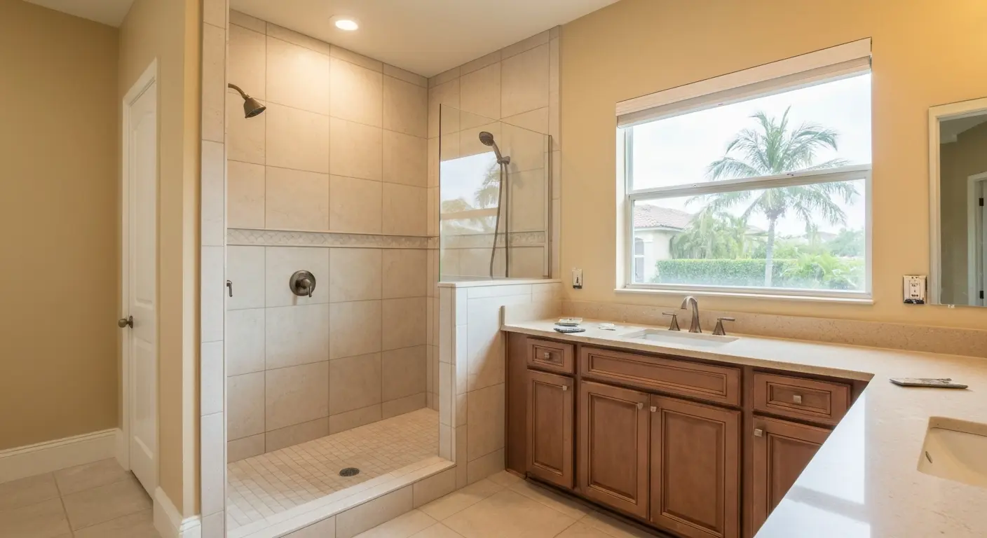 Bathroom remodel project