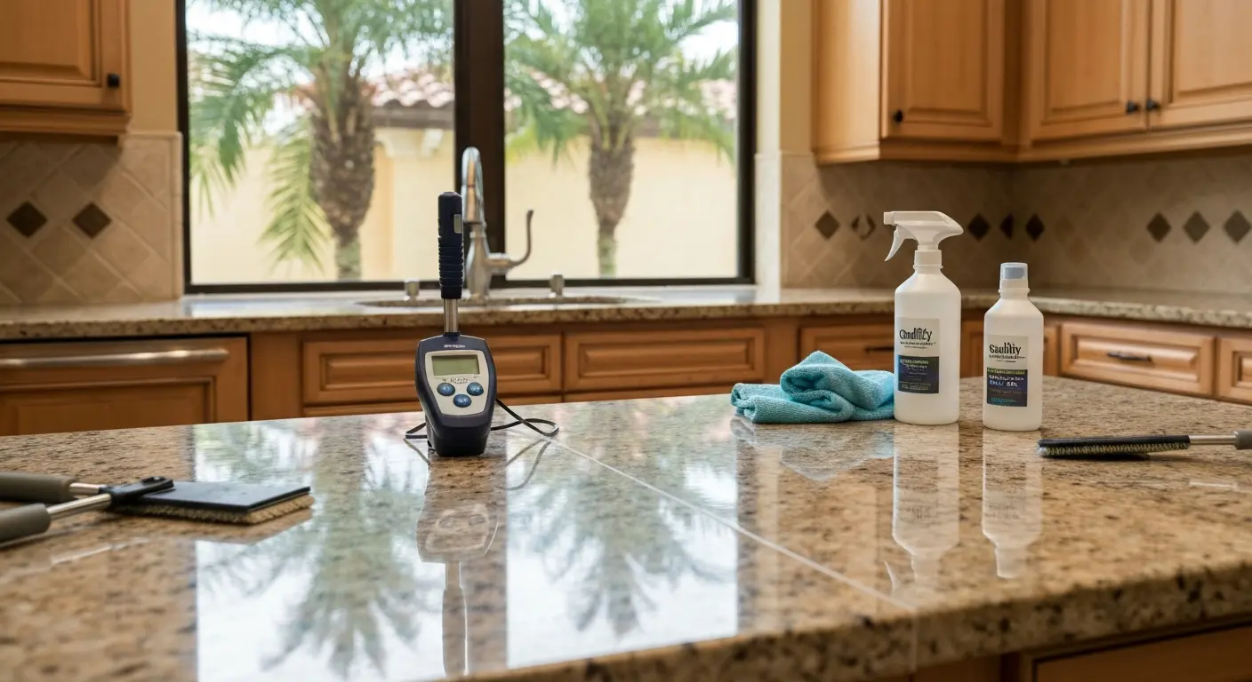 Countertop maintenance