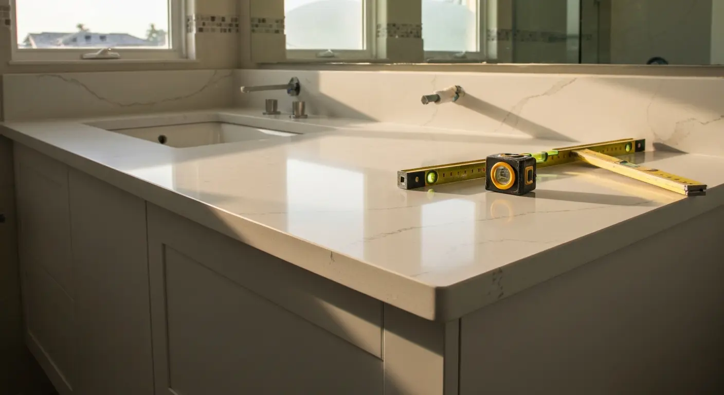 Vanity and countertop