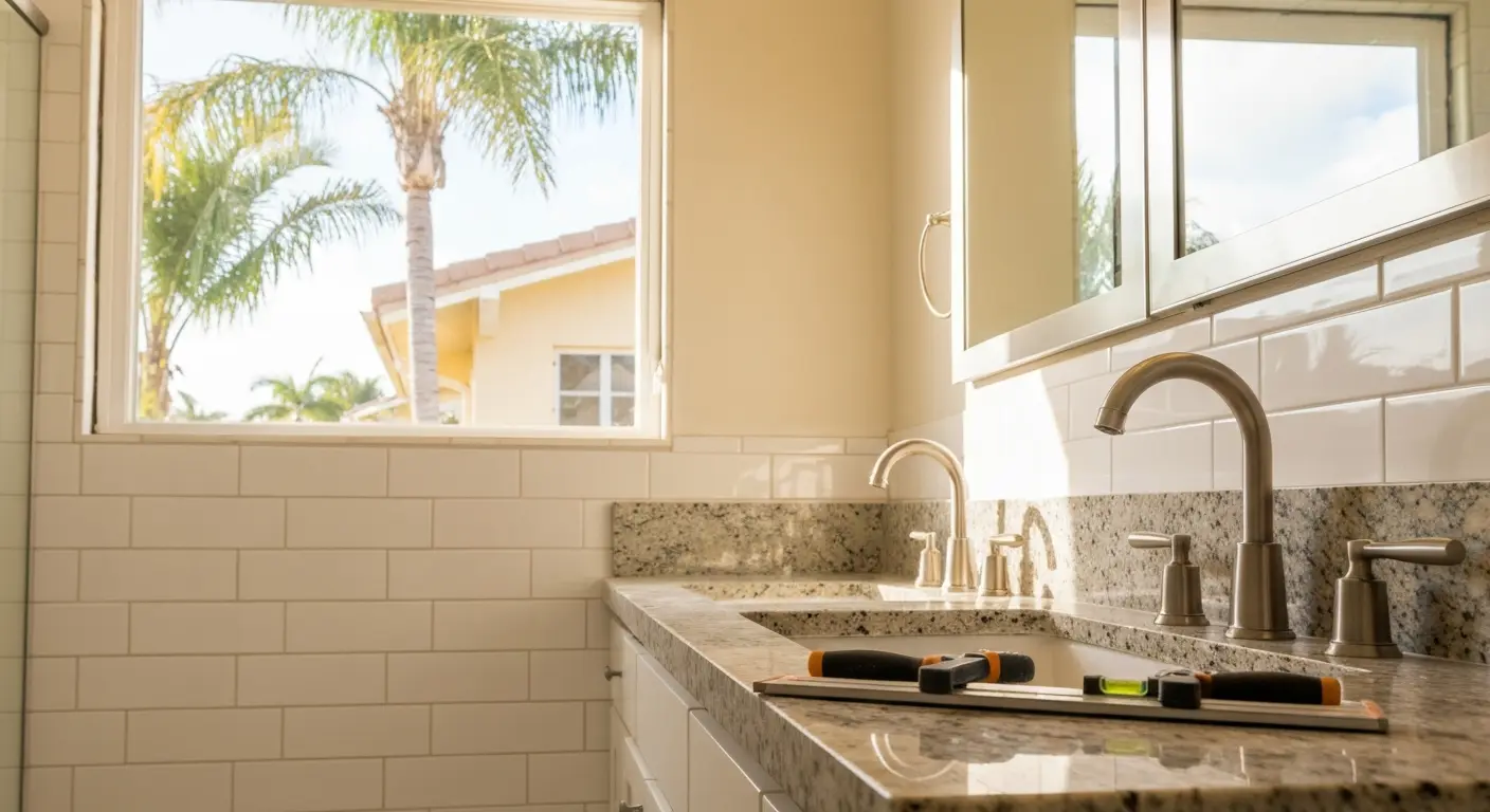 Complete bathroom remodel