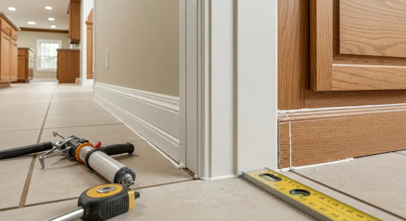 Baseboards and trim