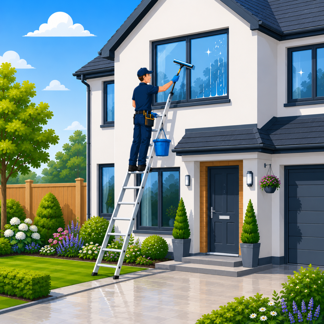 Professional window cleaning
