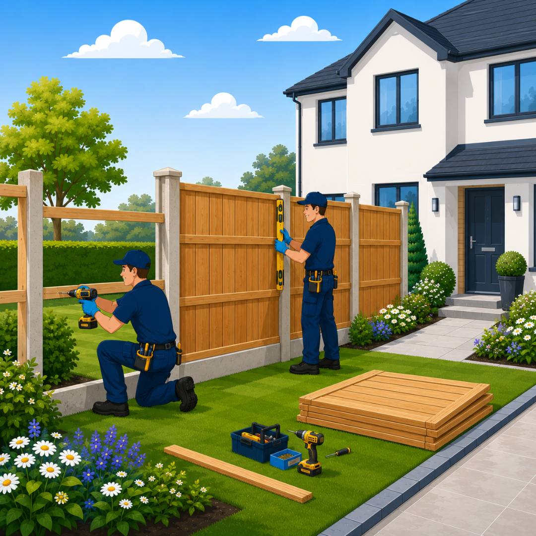 Fencing installation