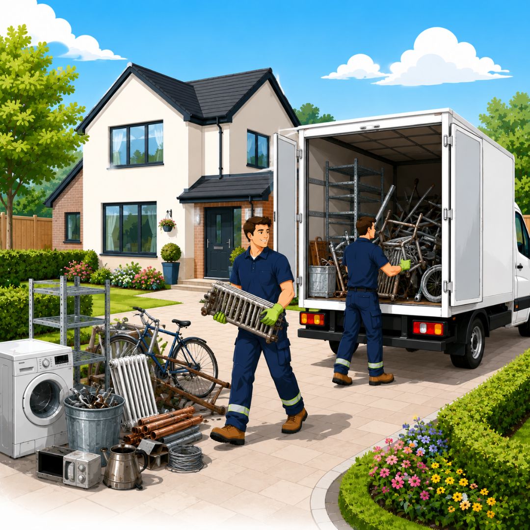 Scrap metal collection and removal