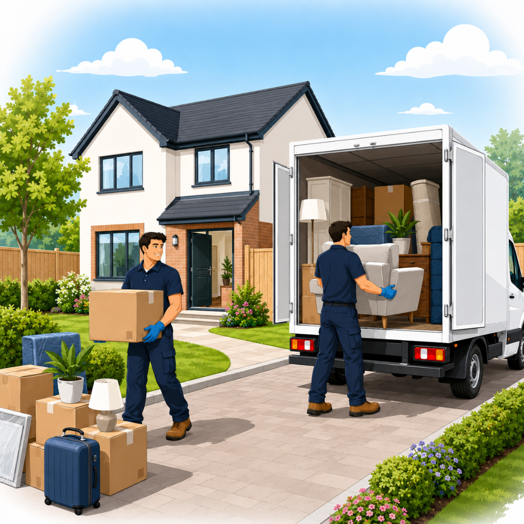 Man with a van transport service