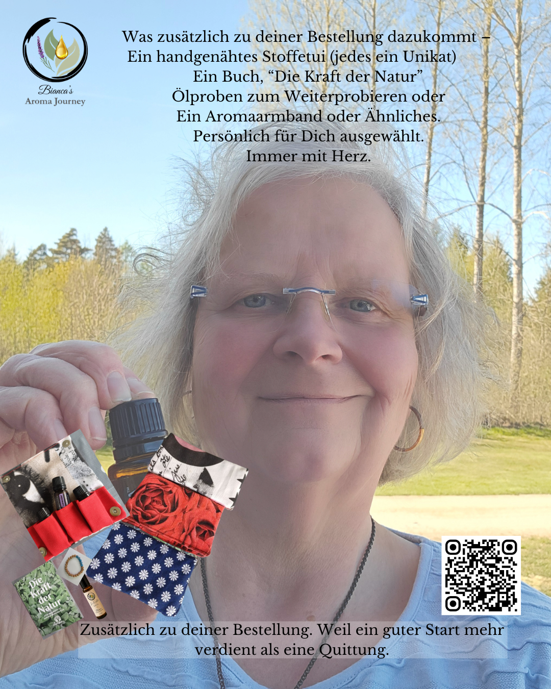 Dein persönliches Willkommenspaket – Bianca's Aroma Journey