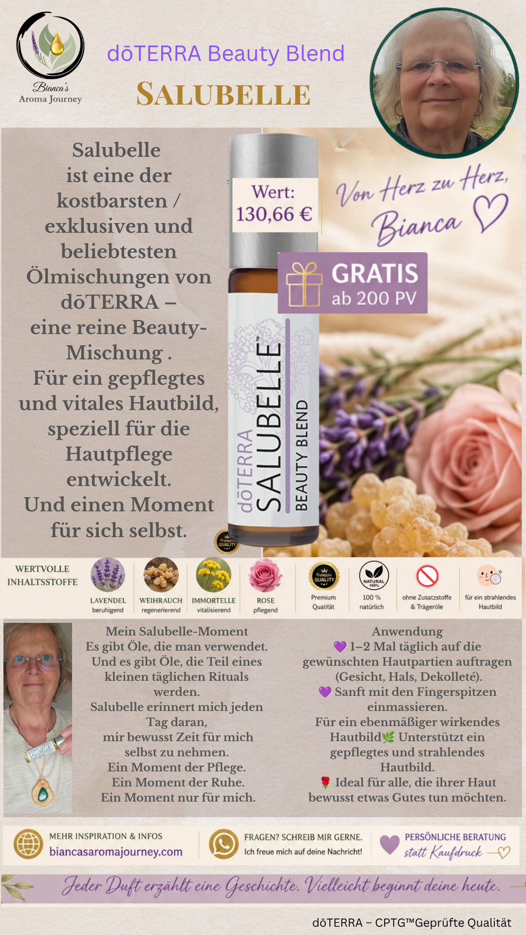 Salubelle ist eines dieser Öle, das ich jedem ans Herz legen möchte — und im Juni gibt es es tatsächlich gratis dazu. Für mich ist es längst kein Produkt mehr. Es ist ein Ritual. Ein Moment nur für mich.