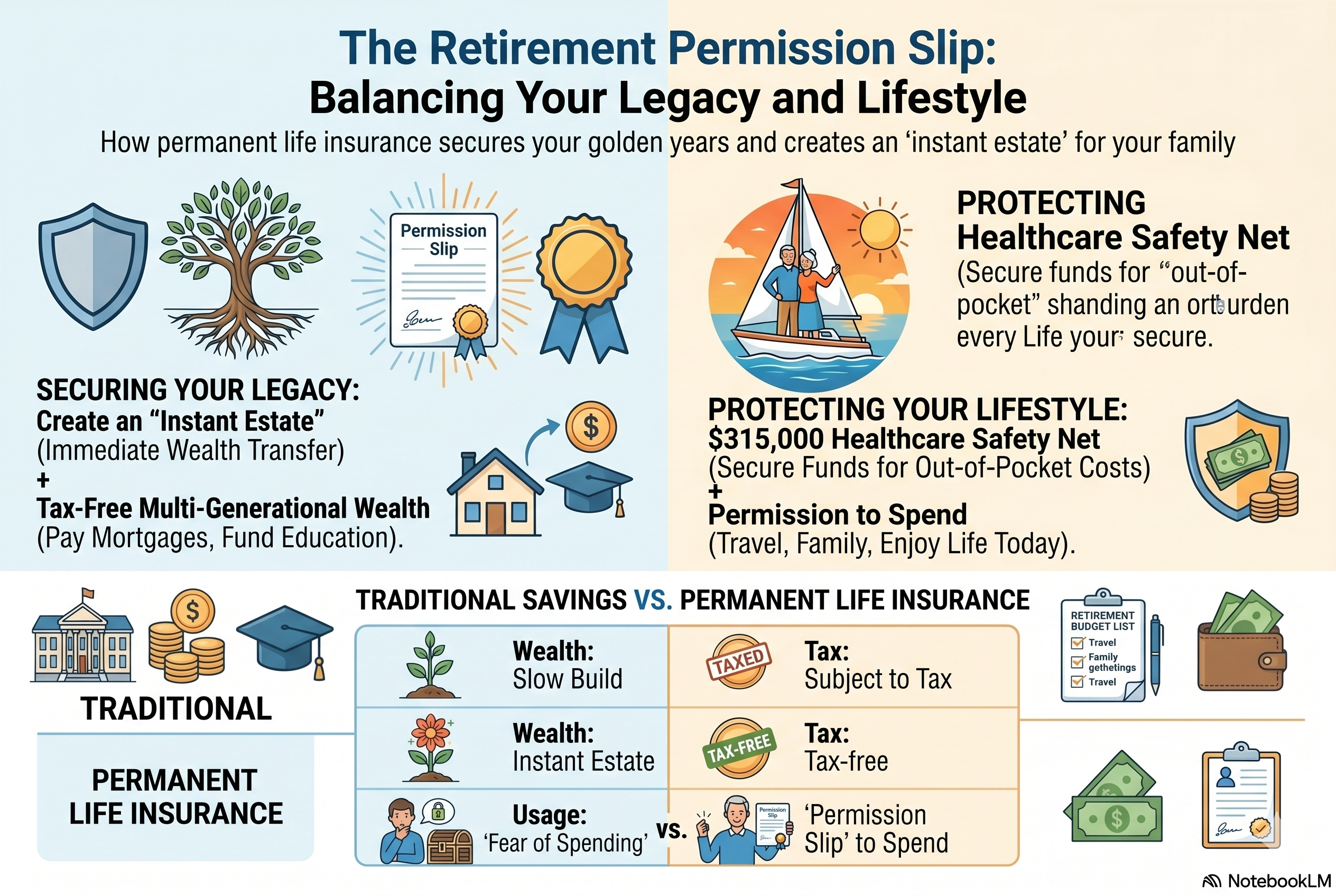 Retirement Permission Slip Infographic