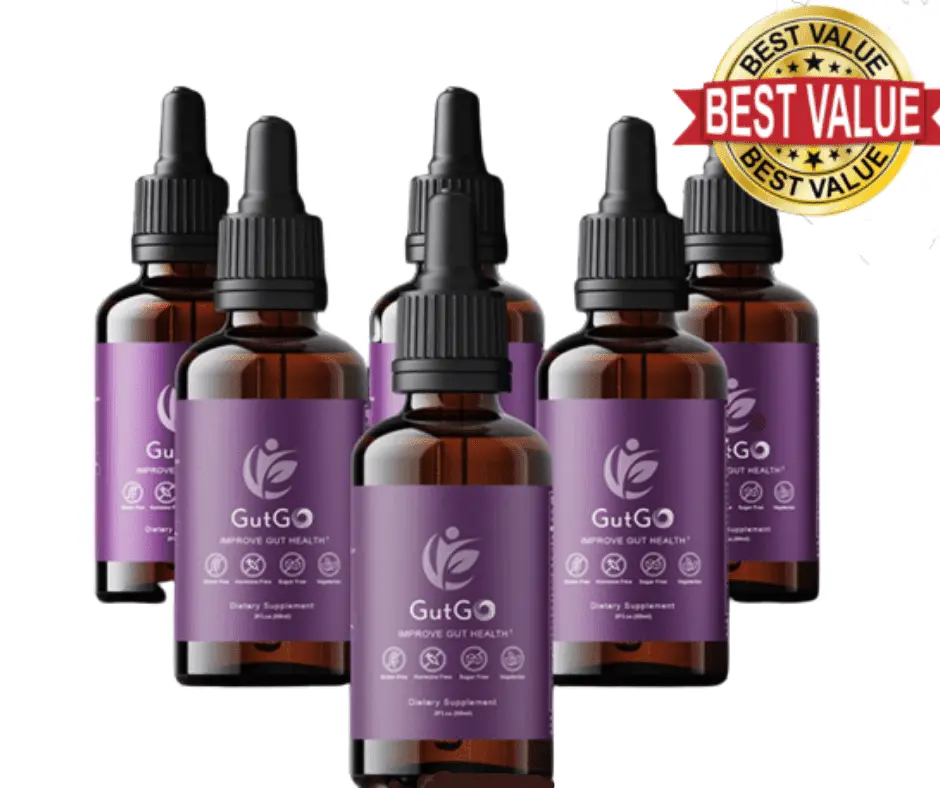 GutGo Supplement Bottle
