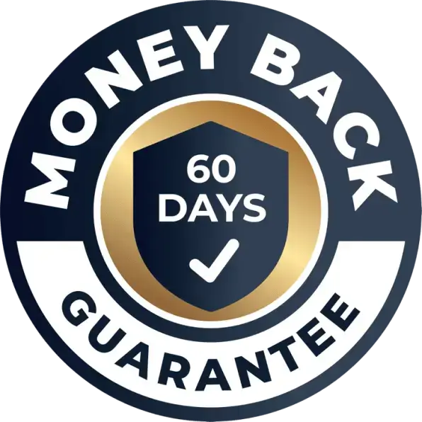 60-day money-back guarantee