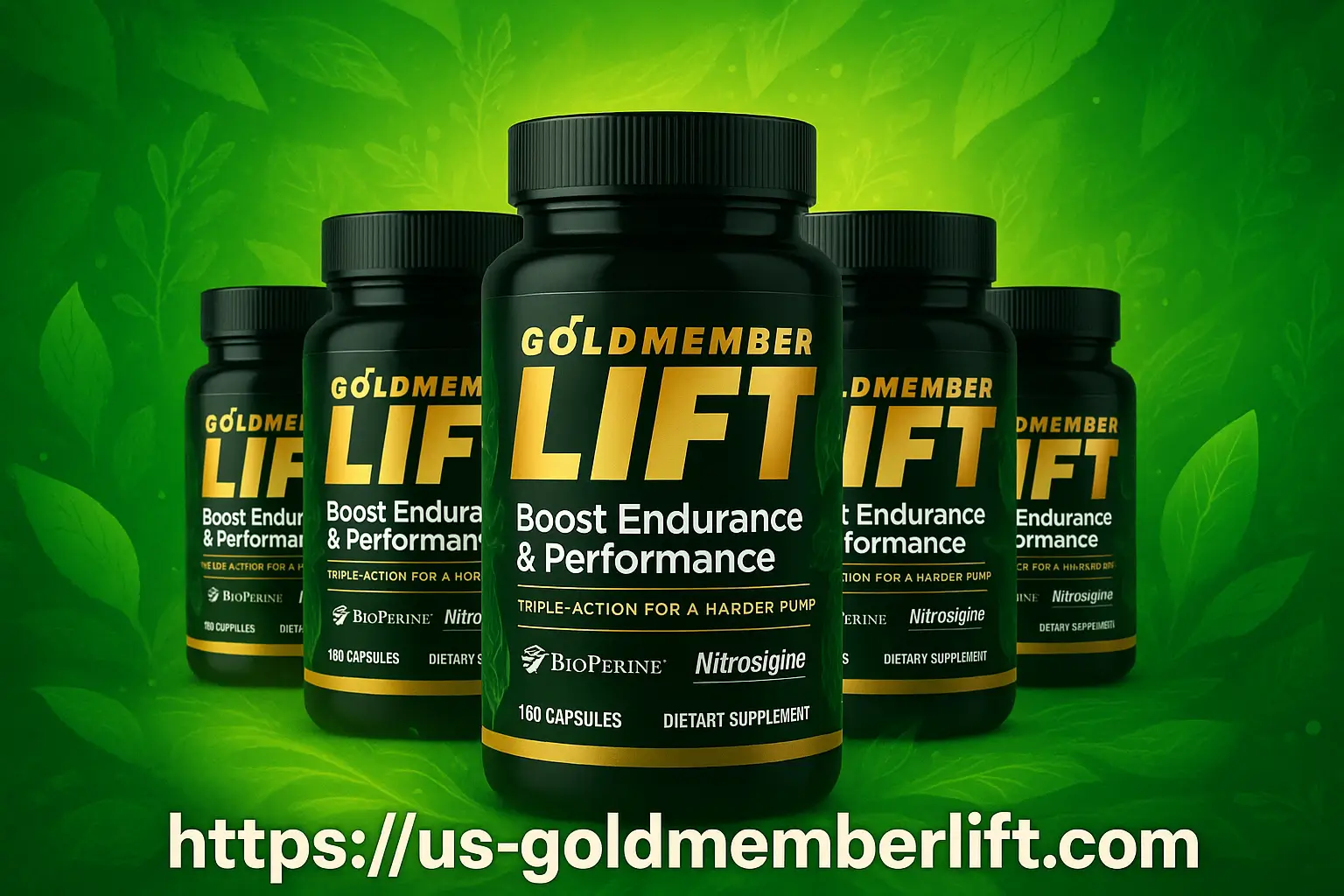 Goldmember Lift Supplement 5 bottles
