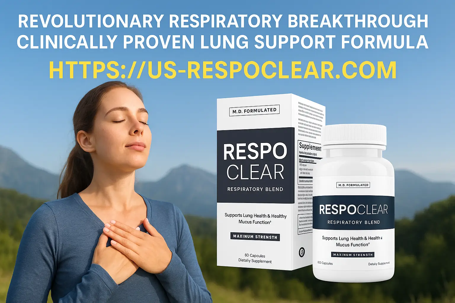RespoClear Natural Lung Health Supplement