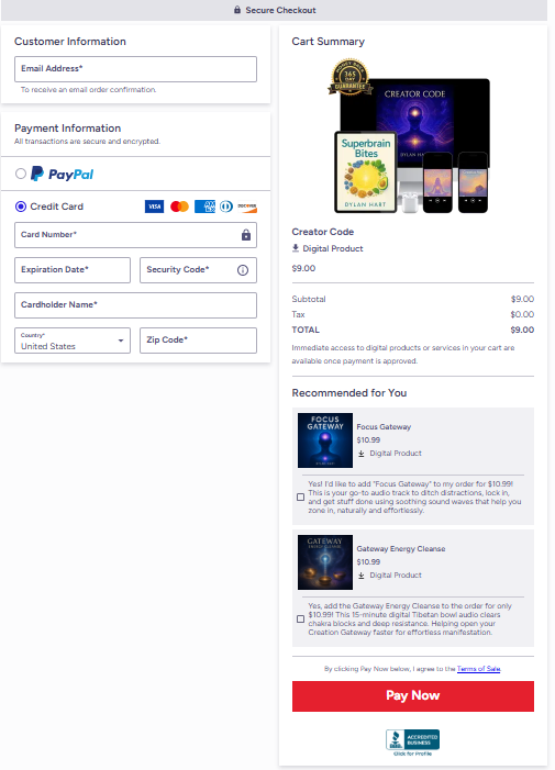 Secure Checkout