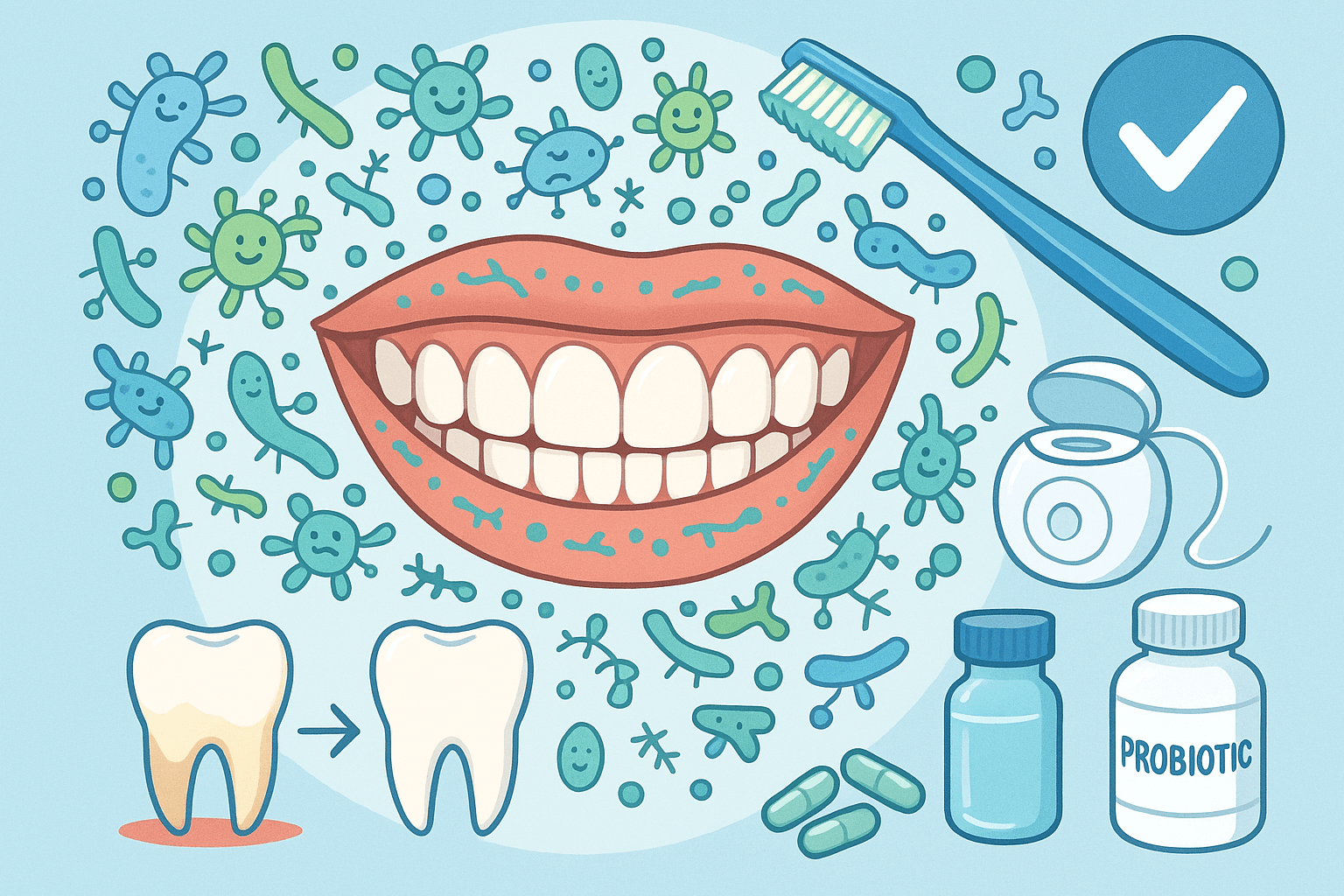 Supports overall dental health