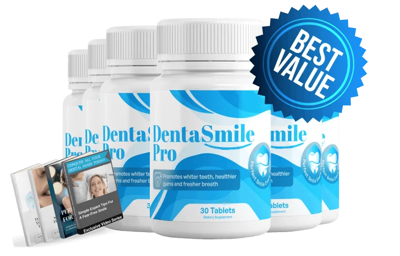 DentaSmile Pro 6 bottles — 180 day supply best value