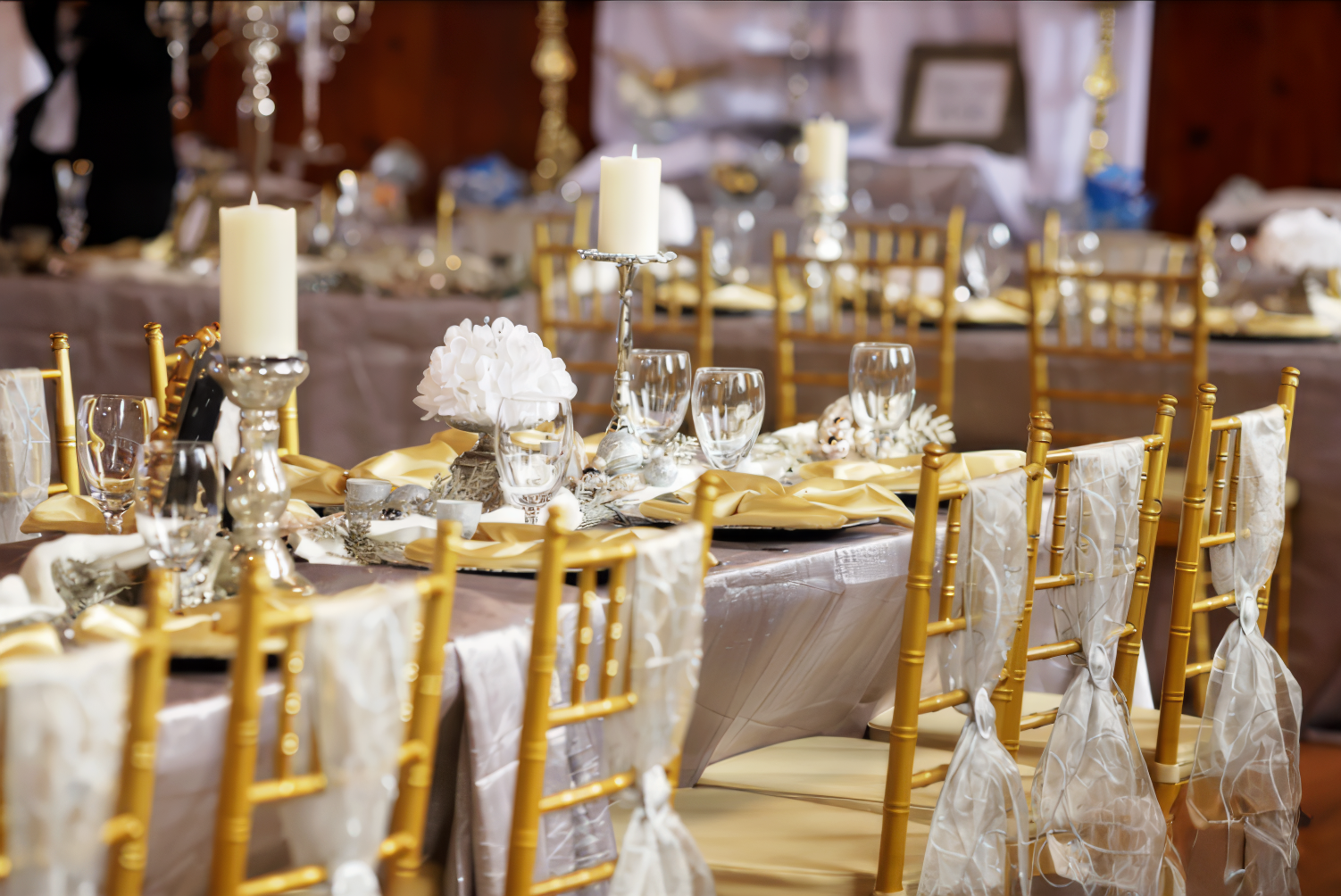 Full-service wedding planning detail