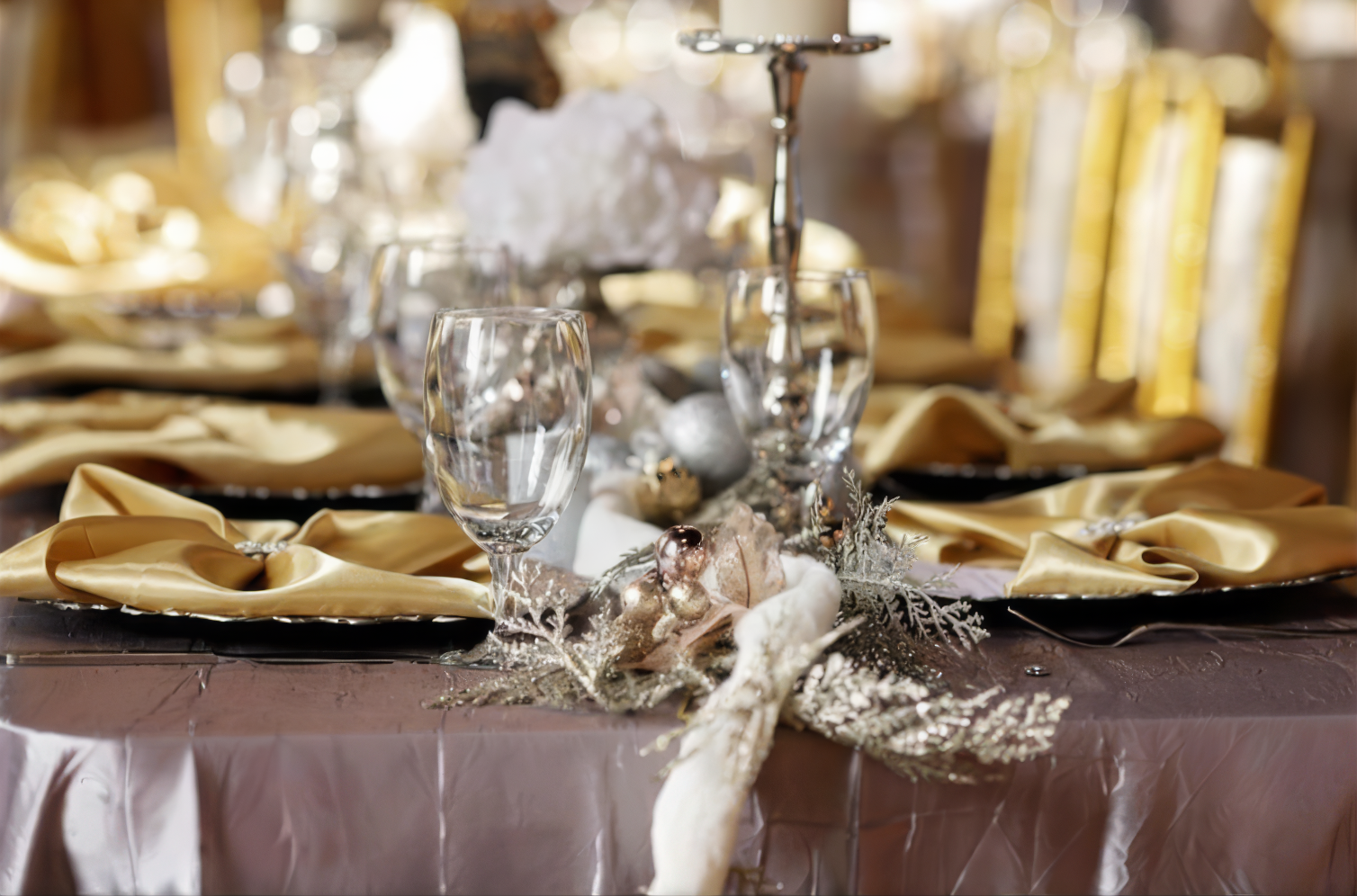 Planned and styled celebration space