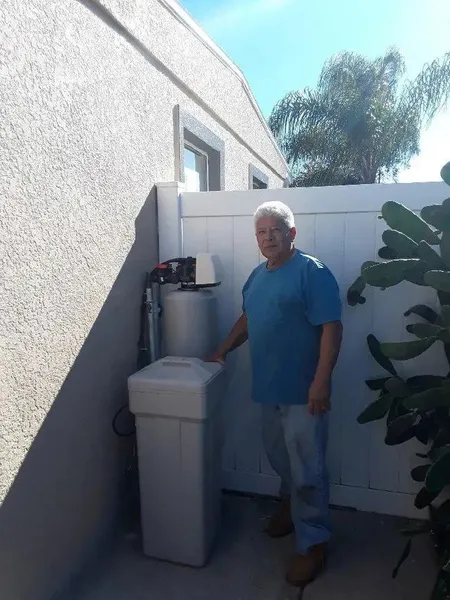 Residential water treatment setup