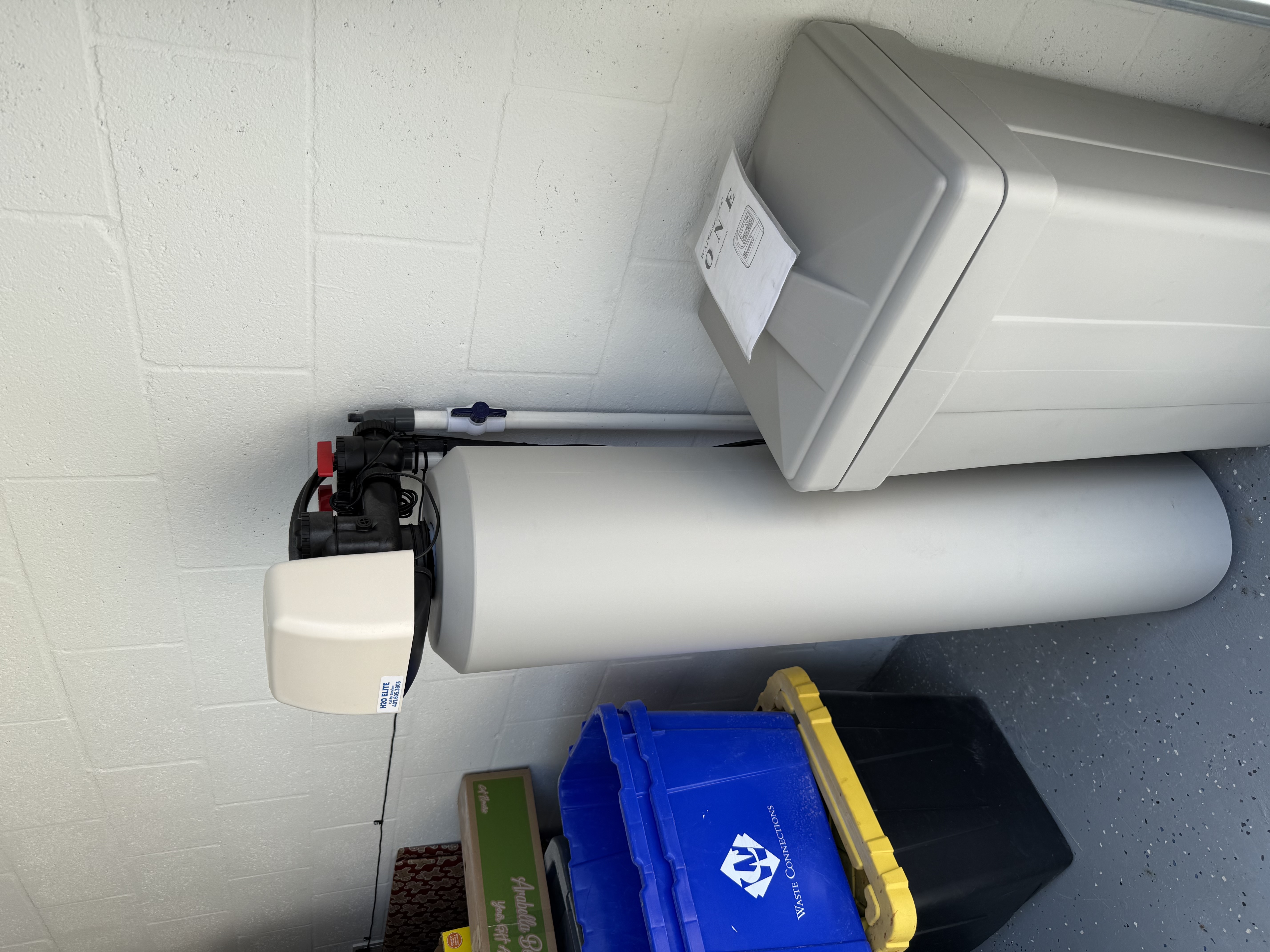 Whole home filtration install