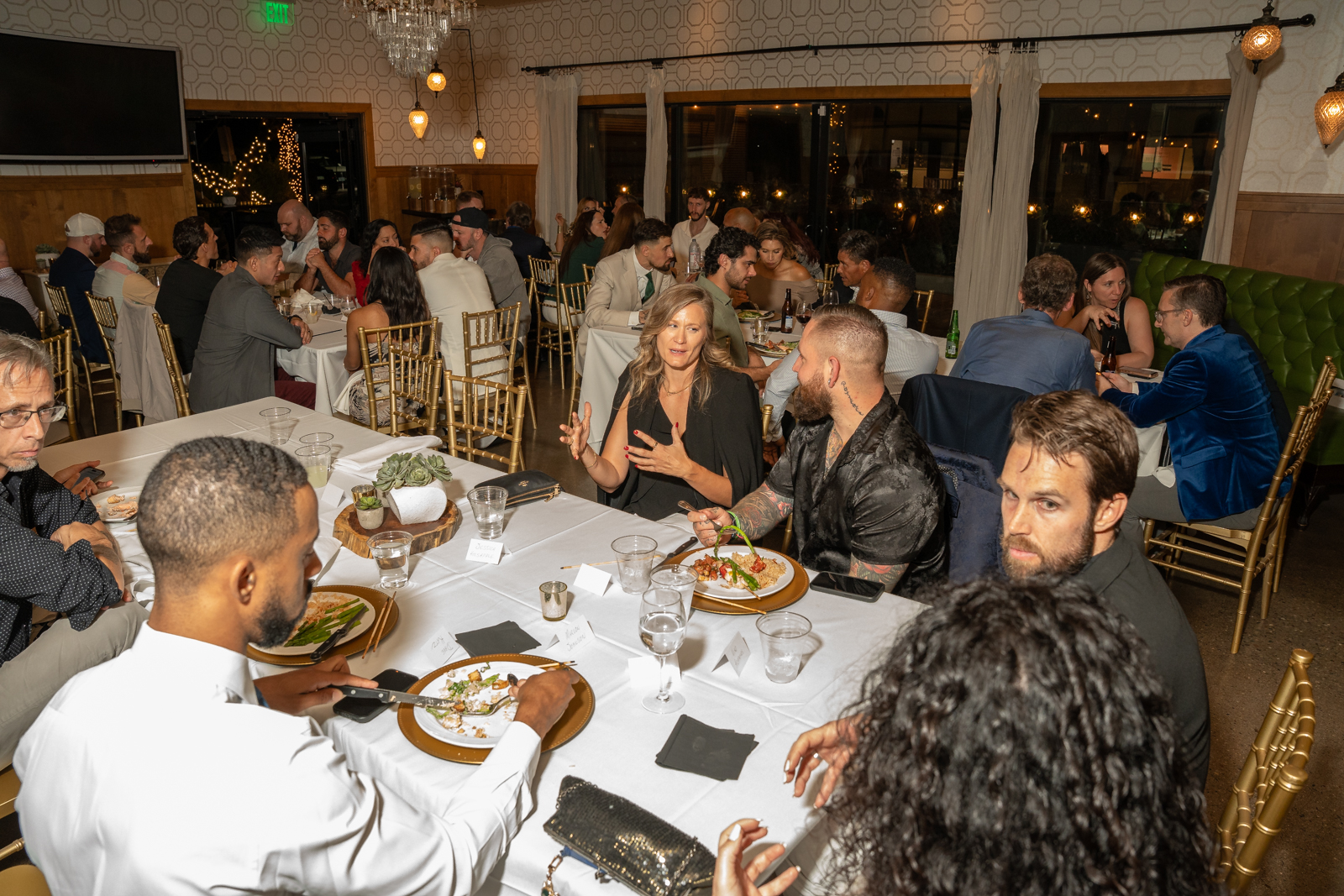 Members sharing genuine connection