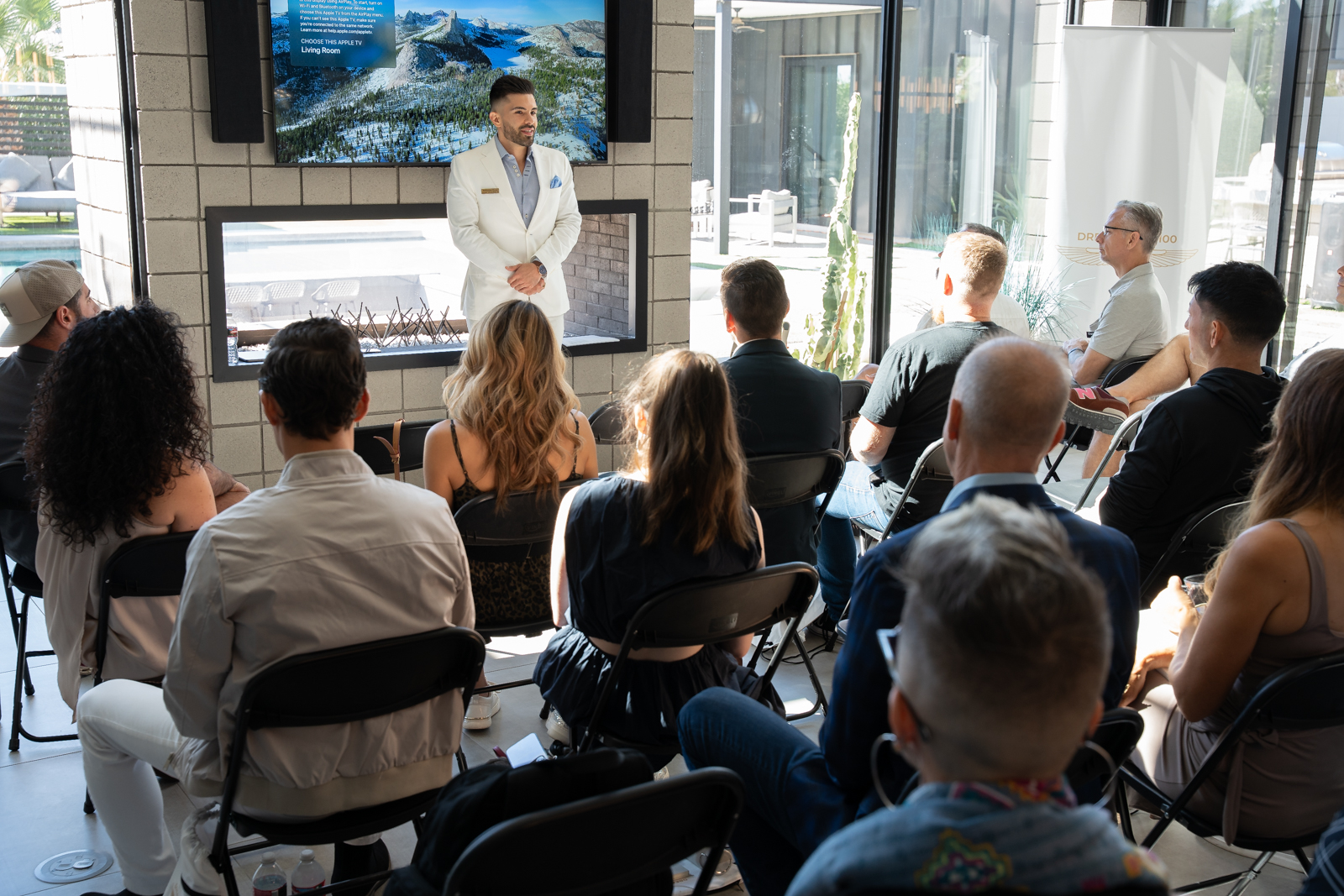 Panel discussion at DT100 retreat