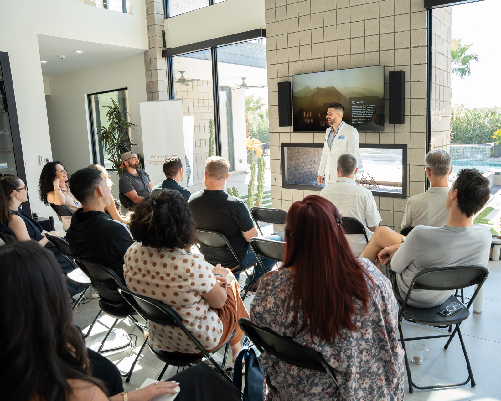 Dinner networking event