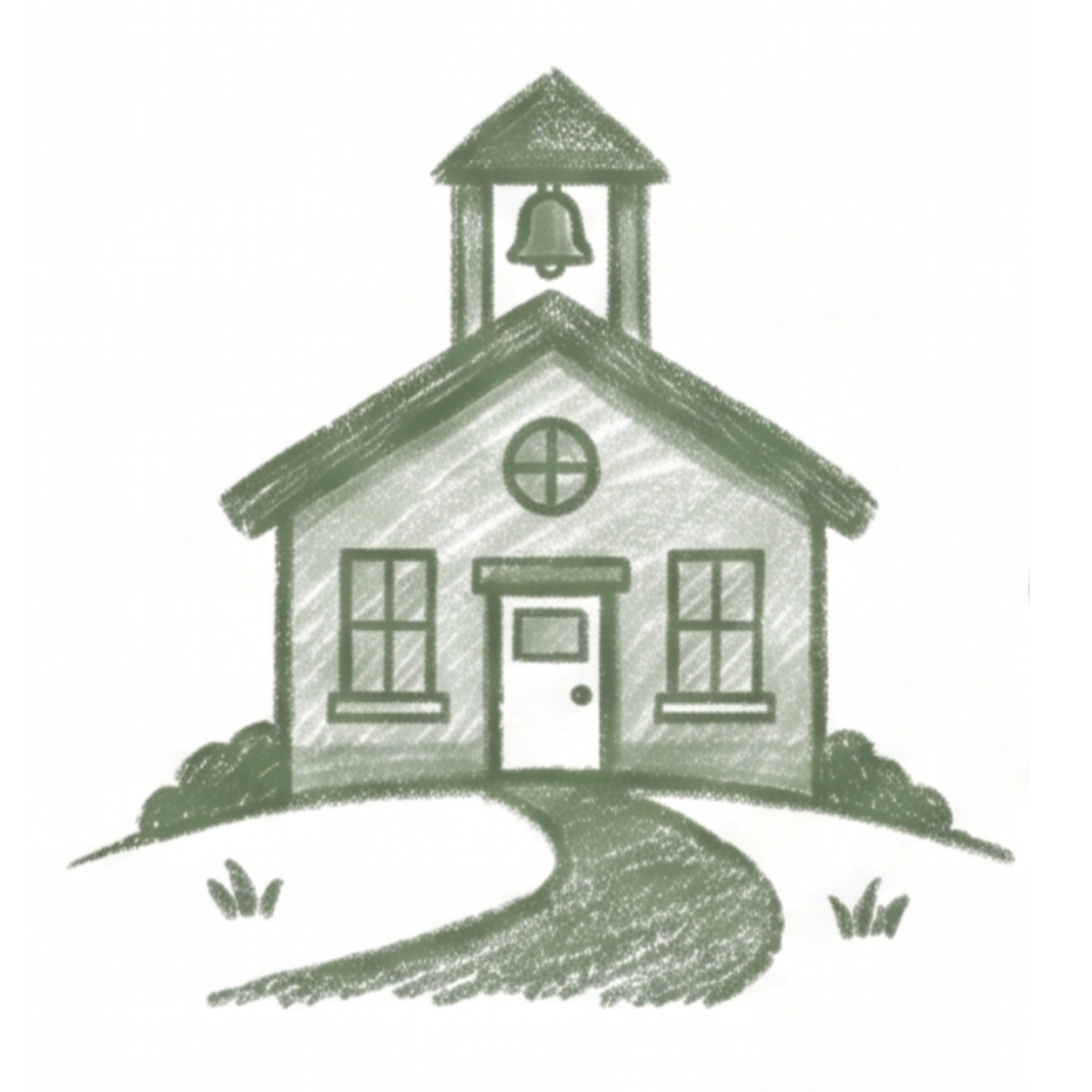 Clear Path Childcare Marketing schoolhouse mark