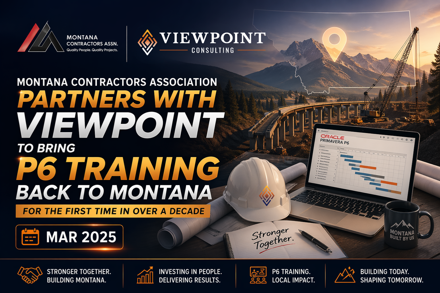Montana Contractors Association partners with Viewpoint graphic