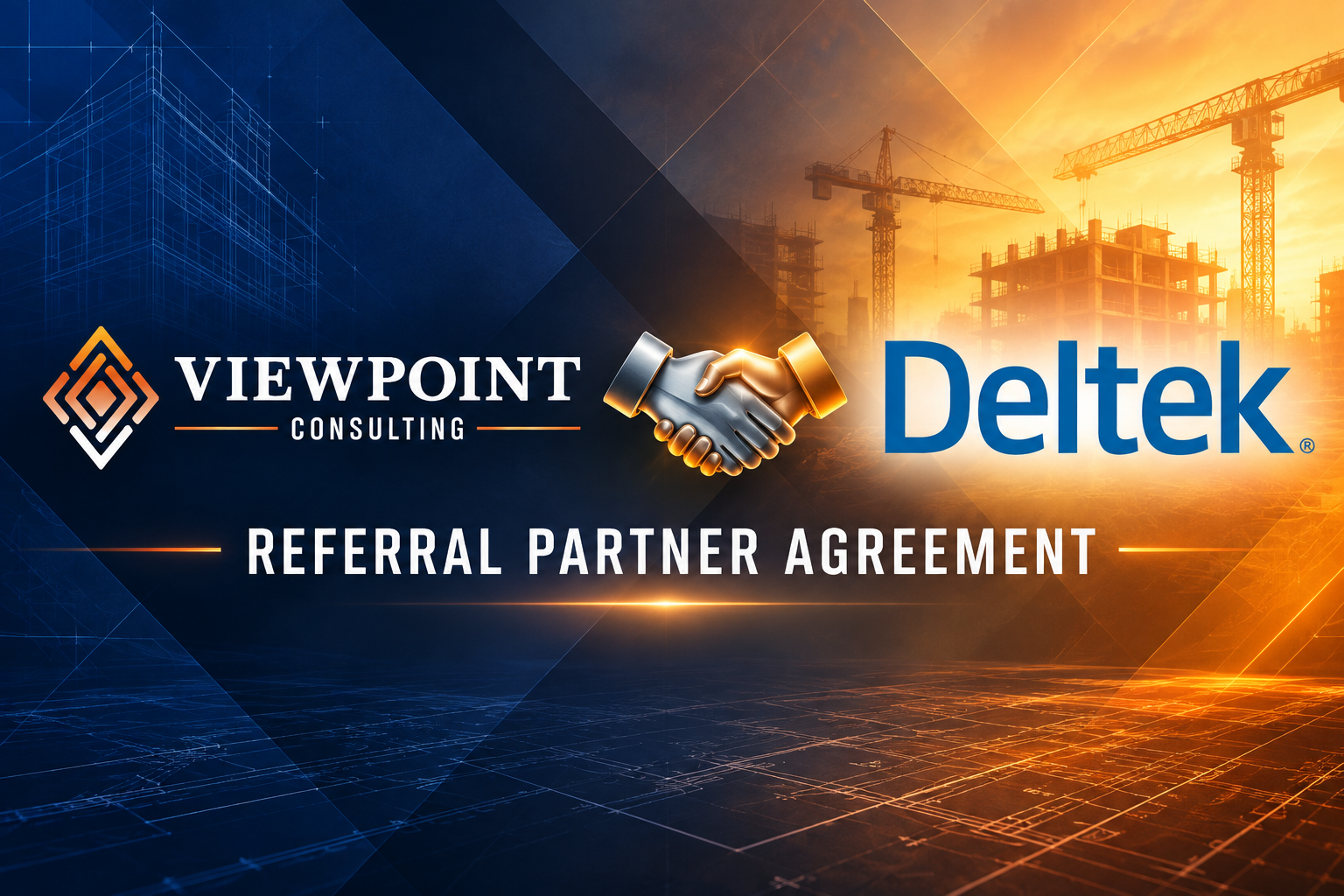 Viewpoint Consulting and Deltek referral agreement announcement