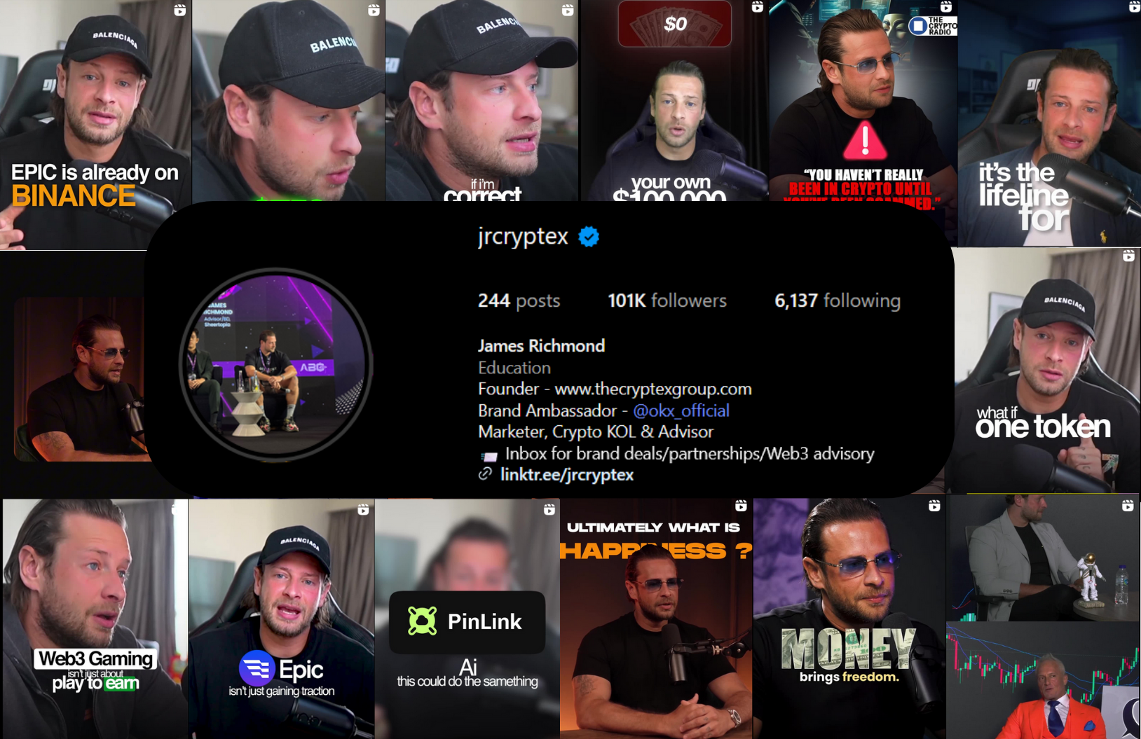 JR Cryptex Instagram