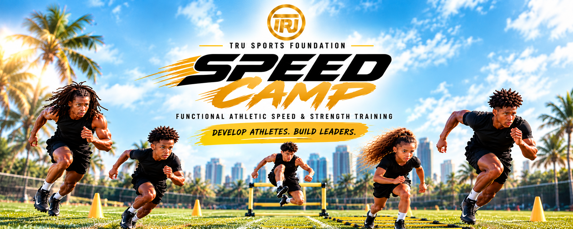 TRU Sports Foundation Speed Camp – Youth Athletic Speed and Strength Training in Miami, Florida