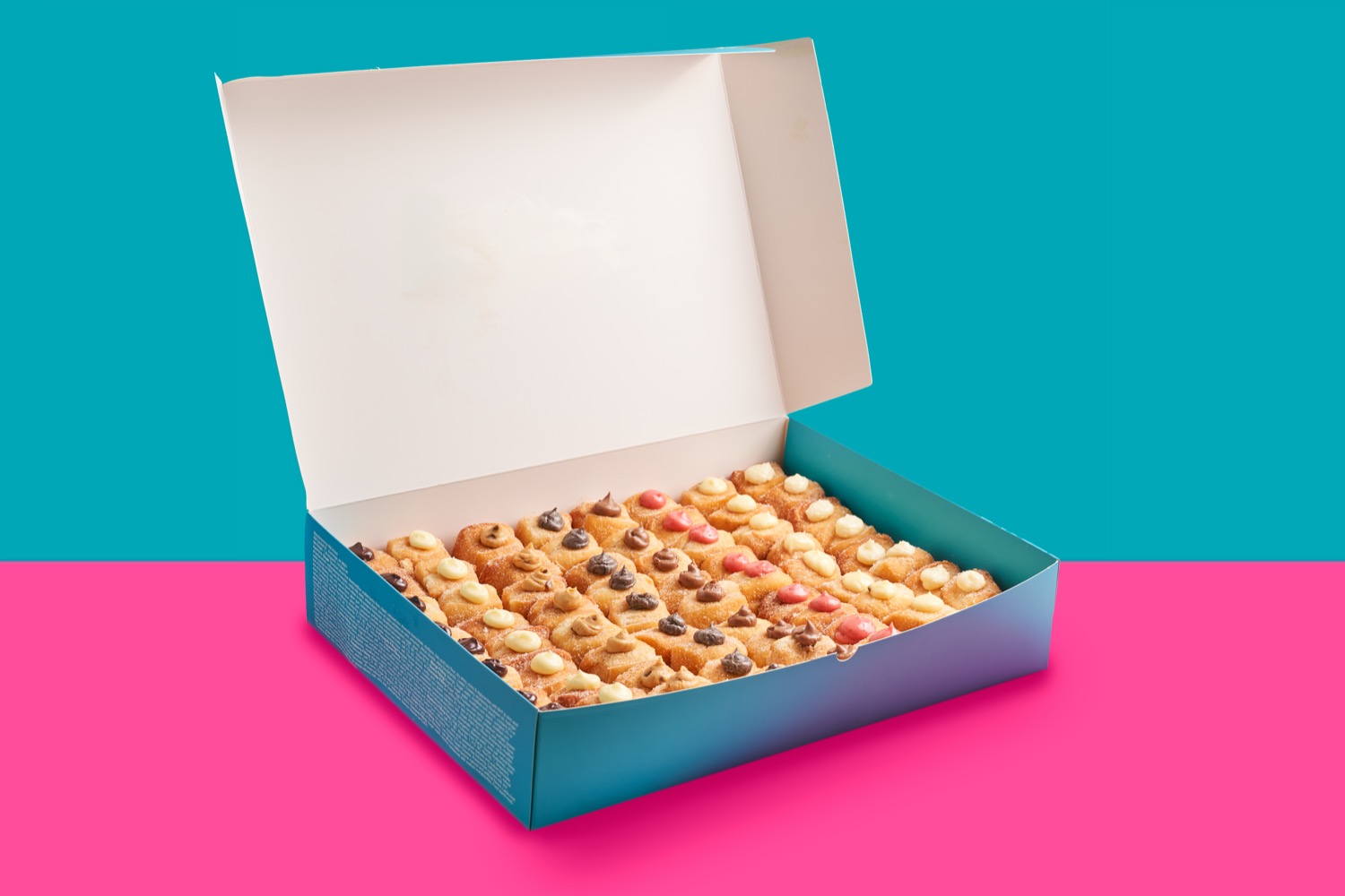 Box of mini malasadas