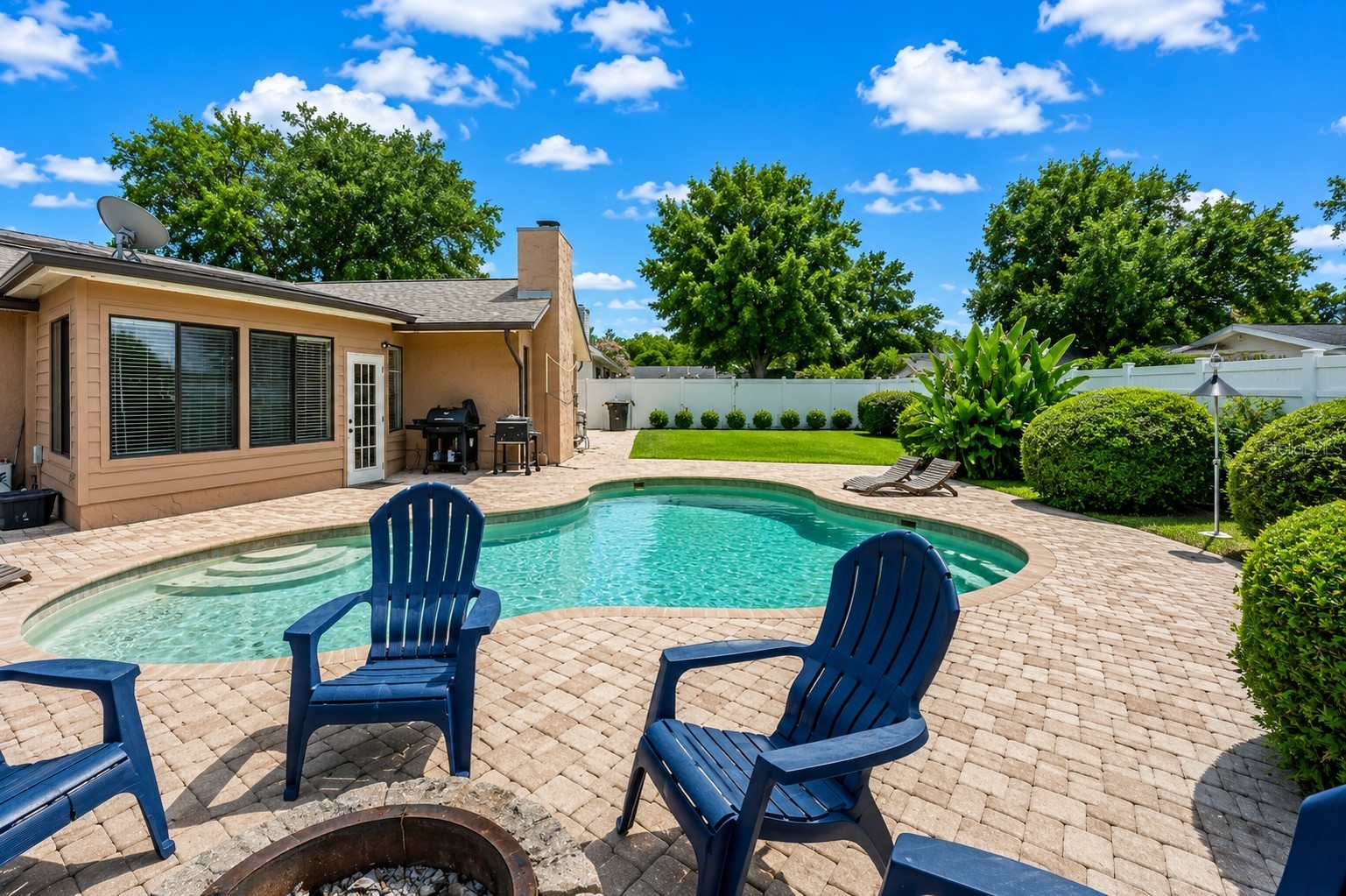 Resort-style pool