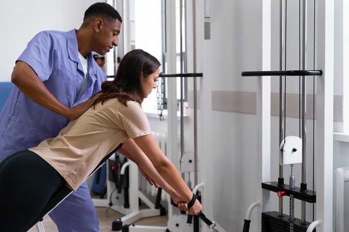 Patient experiencing the benefits of chiropractic care in North Chesterfield VA