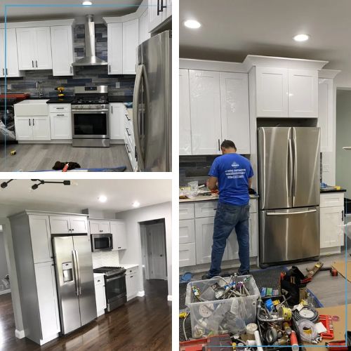 Kitchen renovation completed by trusted construction experts in Jersey City.