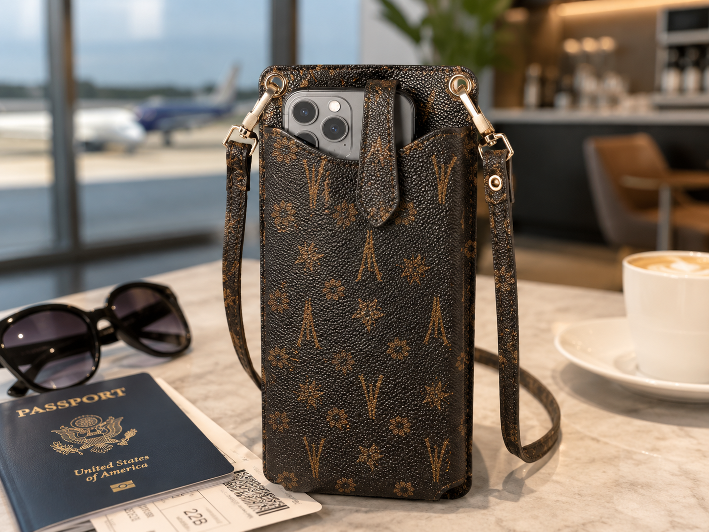 Peacocktion crossbody bag cell phone slot Peacocktion crossbody bag cell phone slot